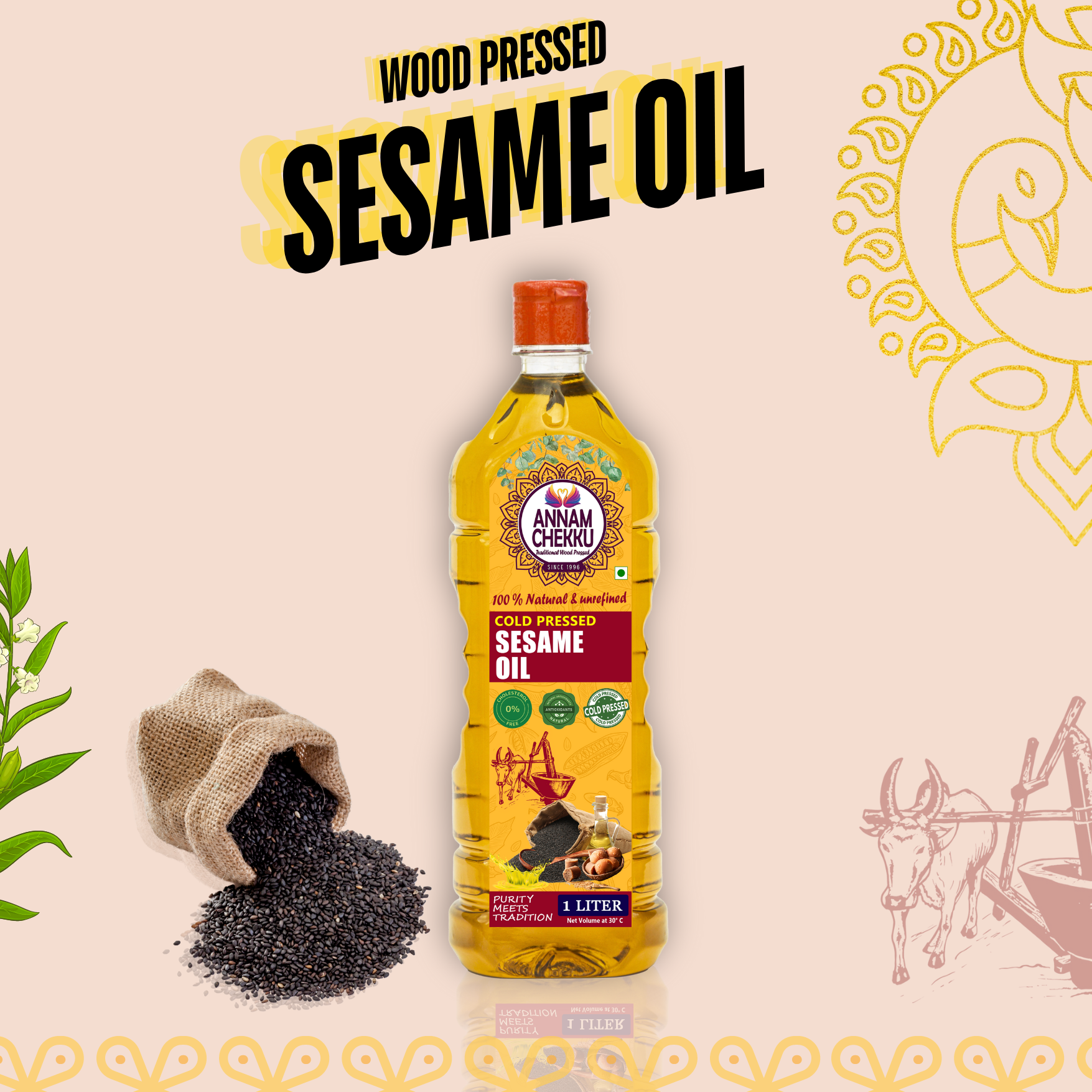 Wood Pressed - Sesame Oil