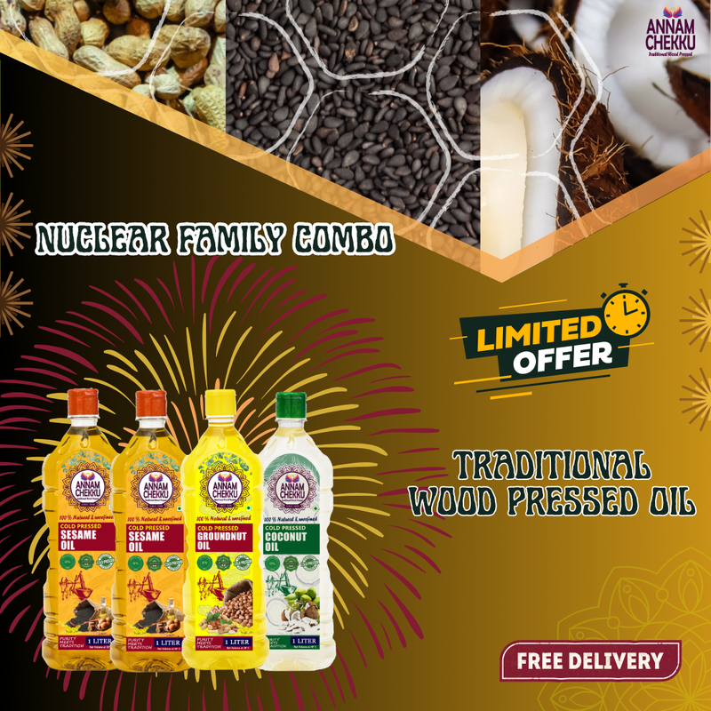 Nuclear Family combo - Sesame Oil