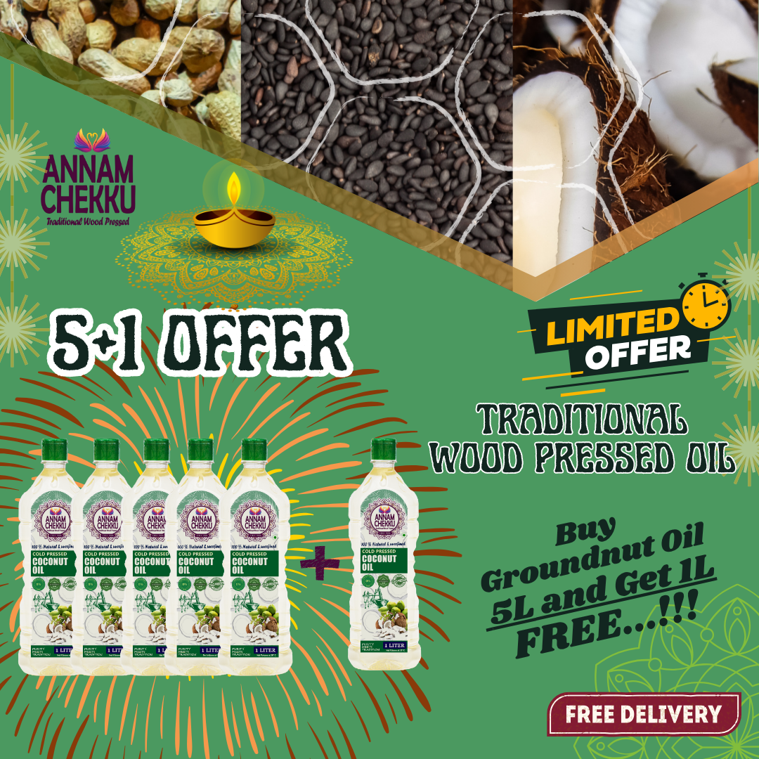 Coconut Oil - Buy 5 Get 1 Free