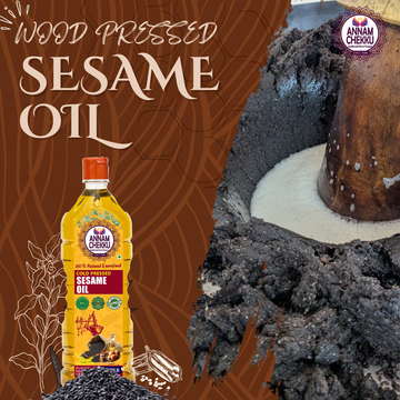 Wood Pressed Sesame Oil – 1L