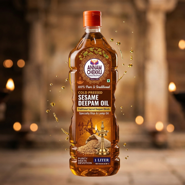 Deepam Oil - Pure Sesame Lamp Oil - 1L